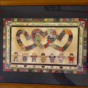 Mothers promise wall hang